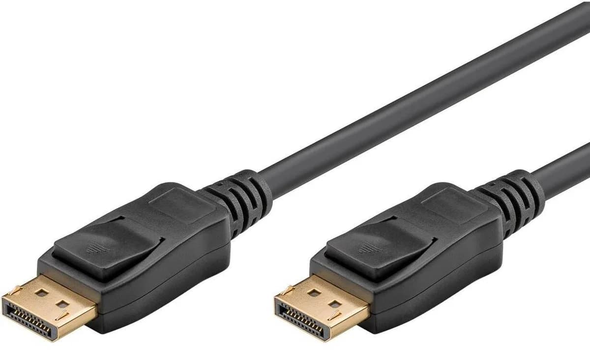 Cabo DisplayPort 2.0 Ewent EC1415 8K 60Hz 40Gb/s 1m Preto