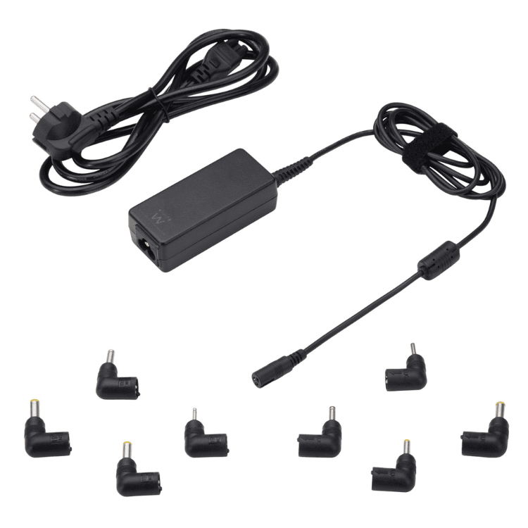 Carregador de Portátil Universal Ewent 45W Preto
