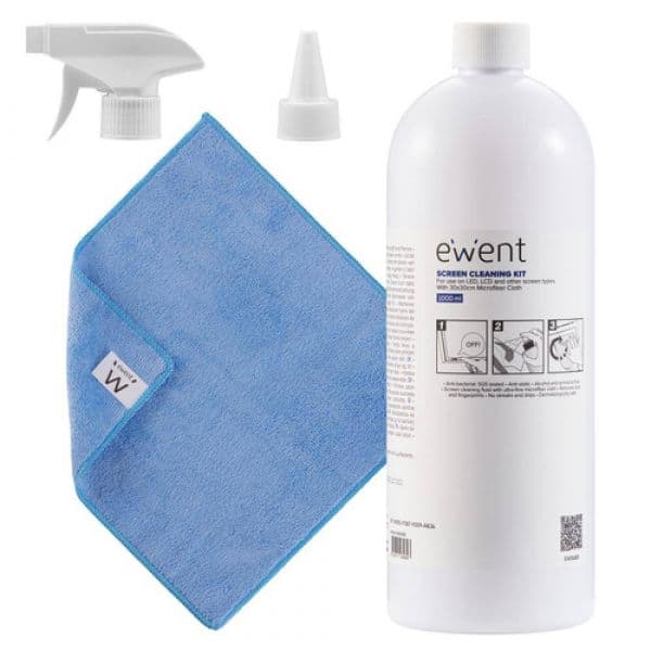 Ewent EW5680 Kit Limpeza Universal Ecrãs Plásticos 1000ml