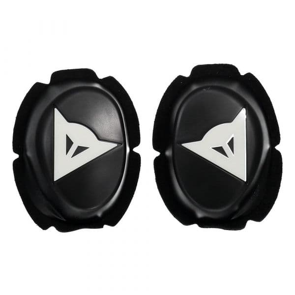 Dainese Joelheiras Pista Rain Knee Slider Black / White