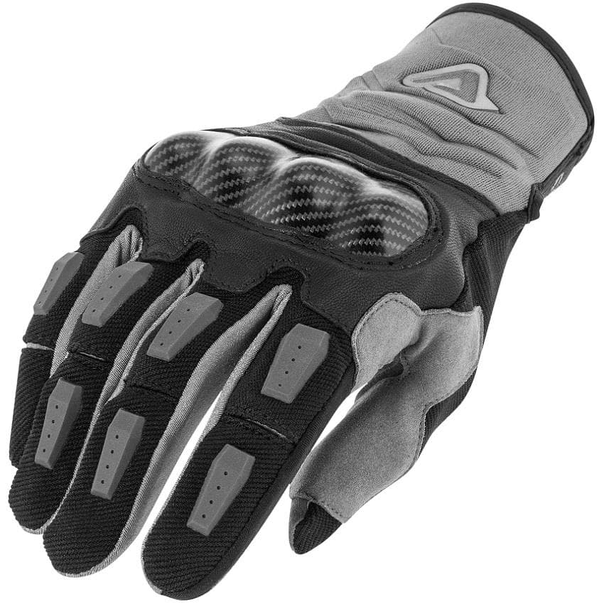 LUVAS ACERBIS CE CARBON G 3.0 PRETO/CINZA
