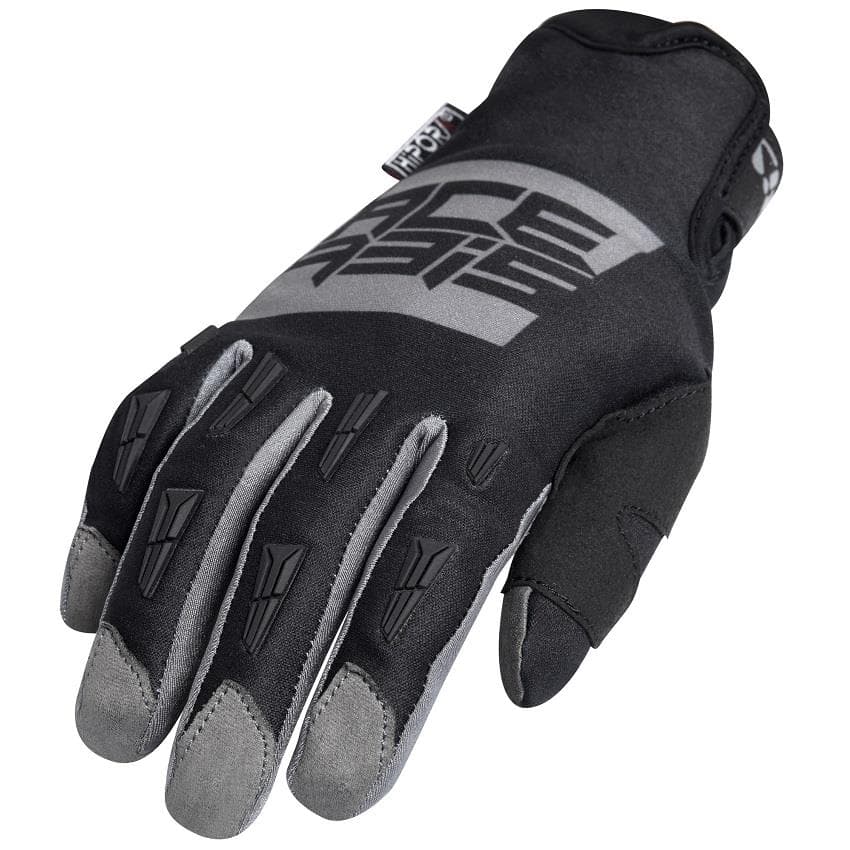 LUVAS ACERBIS MX WP HOMOLOGATED CINZA/PRETO