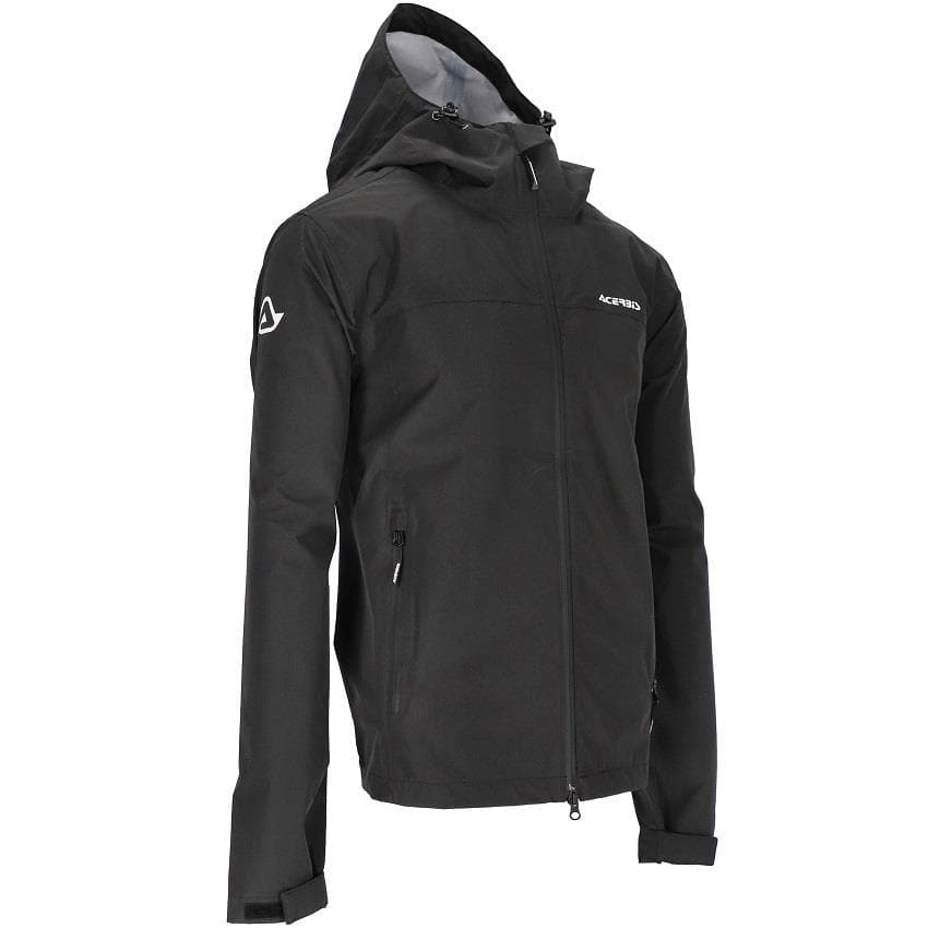 CASACO IMPERMEAVEL ACERBIS PADDOCK 3L PRETO