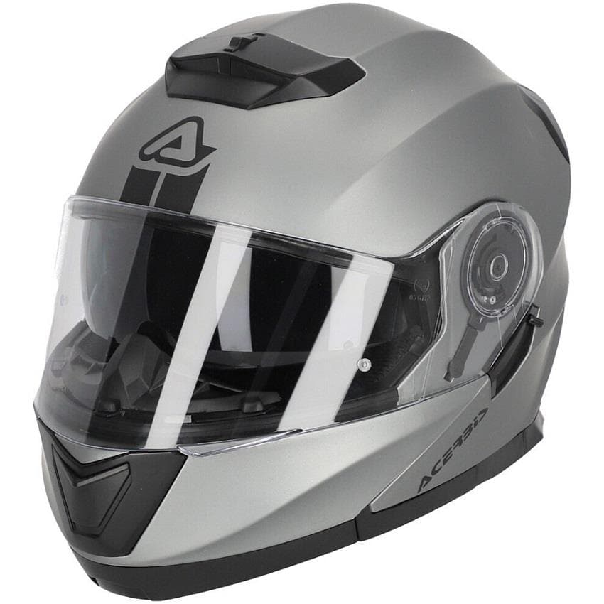 CAPACETE MODULAR ACERBIS SEREL 22.06 CINZA