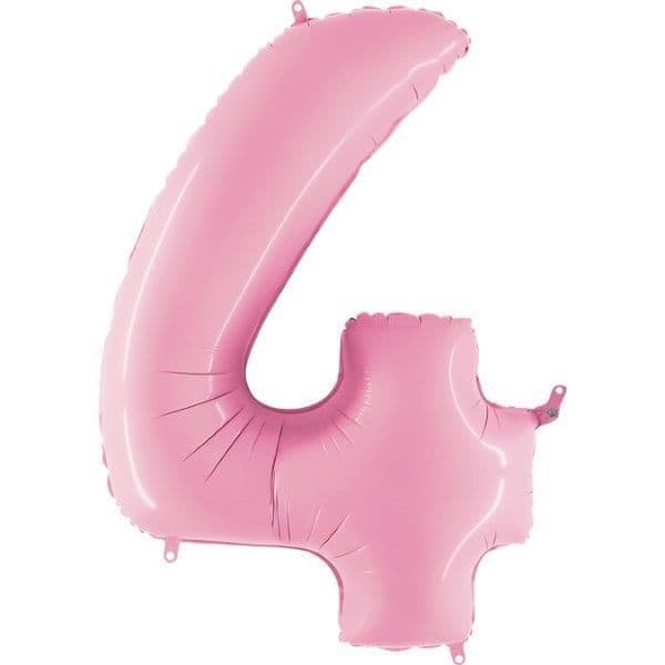 Grabo Balão Foil 40" Nº 4 Astel Pink - 460000074