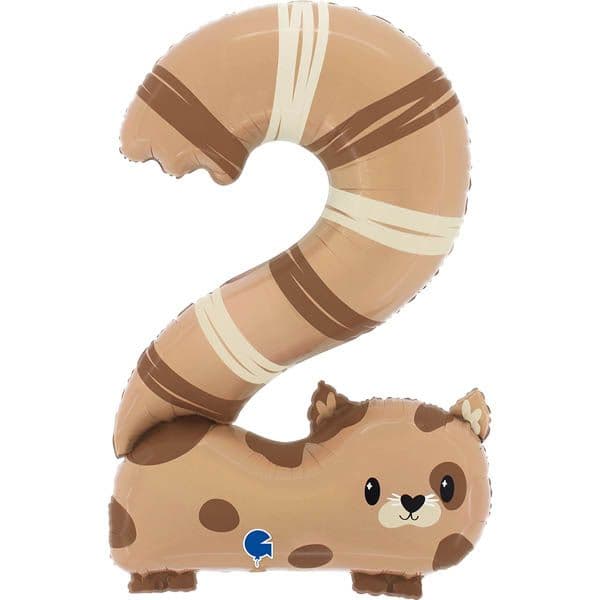 Grabo Balão Foil 35" Nº2 Gato 1 un.