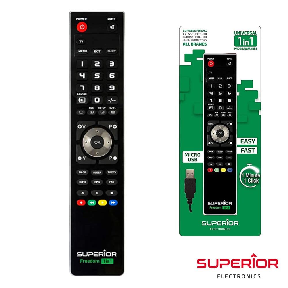 MANDO SUPERIOR UNIVERSAL 1 EN 1 USB