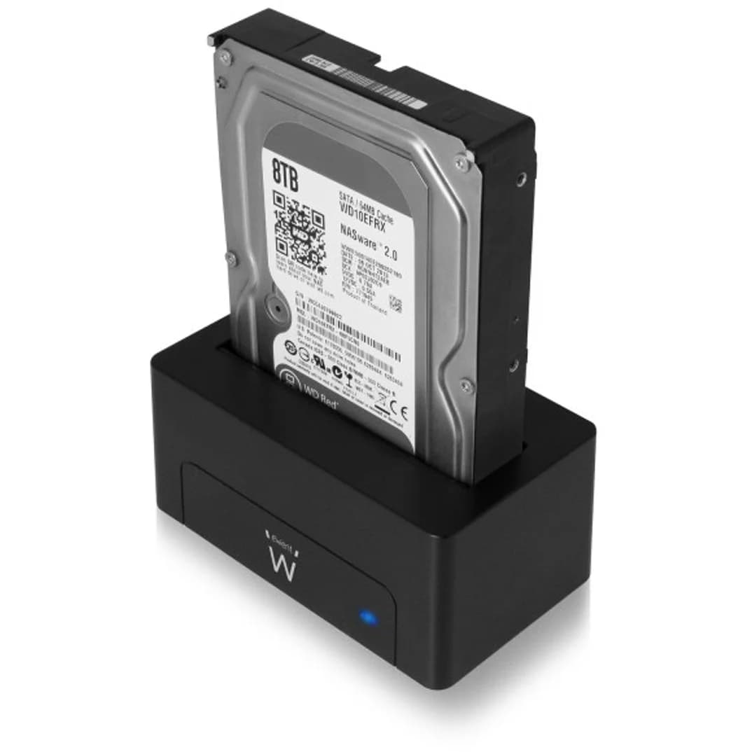 Dock HDD Ewent para SSD/HDD 3.5" ou 2.5" SATA - USB3.1