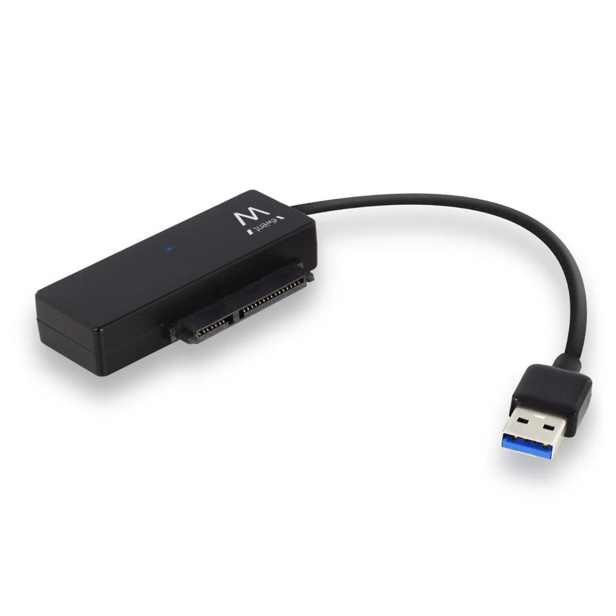 Cabo Adaptador Ewent EW7018 USB 3.1 Gen 1 para SATA 6G 2.5′ / 3.5′ com Adaptador Alimentação