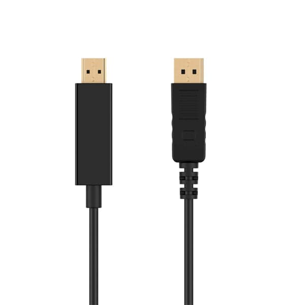 Cabo Conversor Ewent DisplayPort 1.2 > HDMI 1.2 Macho/Macho 1.8 M Preto