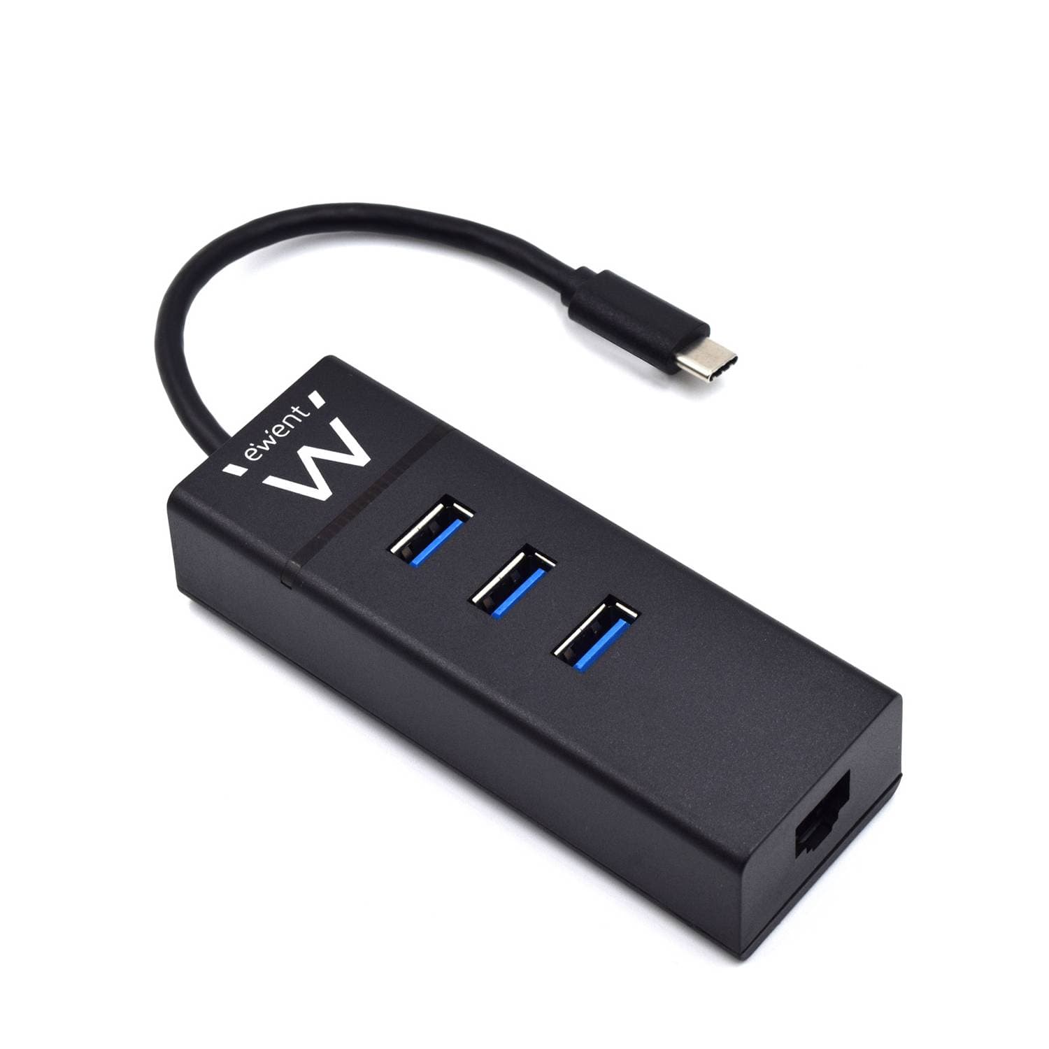 Ewent Hub 3-Port USB 3.1 Gen1 (USB 3.0) Type C with Gigabit