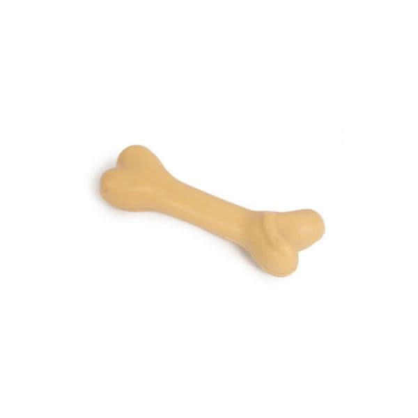 Farm Brinquedo Cão Company Brinquedo Natural Osso Rubber Green S 12 cm