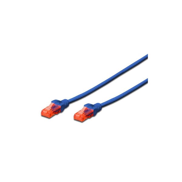 Ewent Cabo de Rede Rj 45 Cat6 U/utp 1M (preto) - EW6U010BL