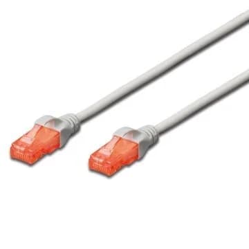 Cabo de Rede Ewent IM1010 Patch Cable CAT 6 UTP 1m Branco - IM1010