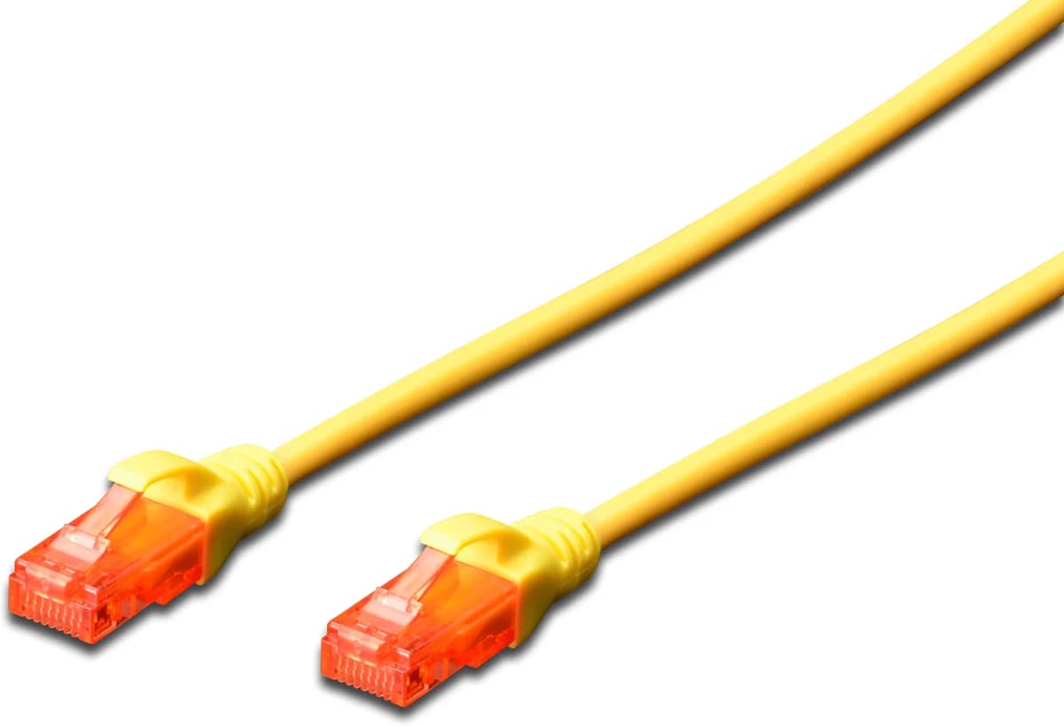 Cabo de Rede Ewent IM1023 Patch Cable CAT 6 UTP 3m Amarelo