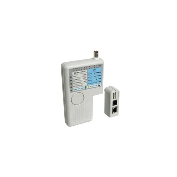 WP Cabo Tester RJ11/12/45 Bnc And usb - WPC-TST-002