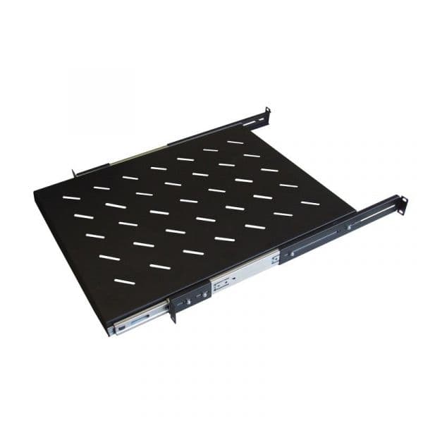 Wp Rack Prateleira Deslizante 4x Fixa. 600 (350MM) Black Ral 9005