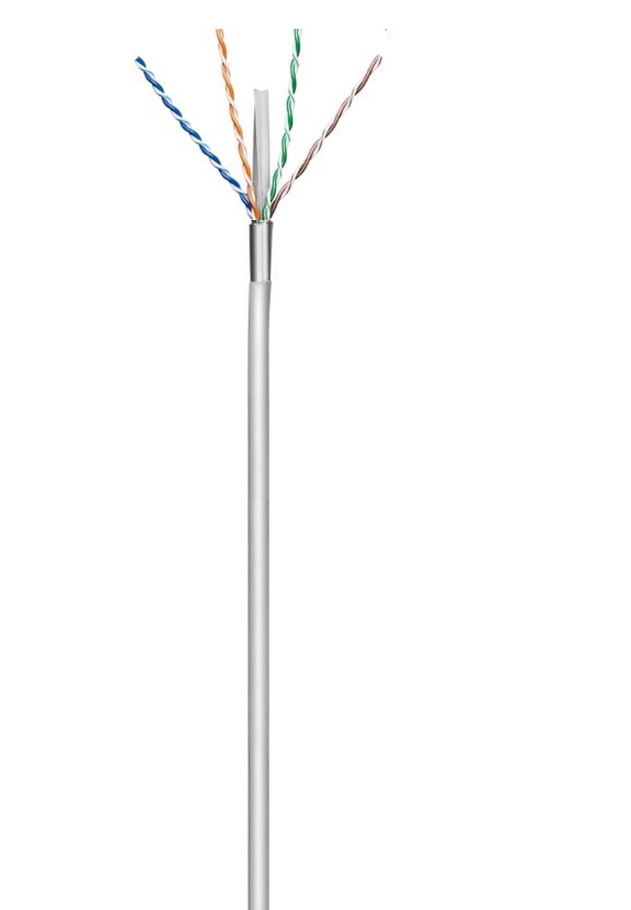 EWENT BOBINE CABO REDE CAT6 FUTP AWG231 CCA 305MT CINZA