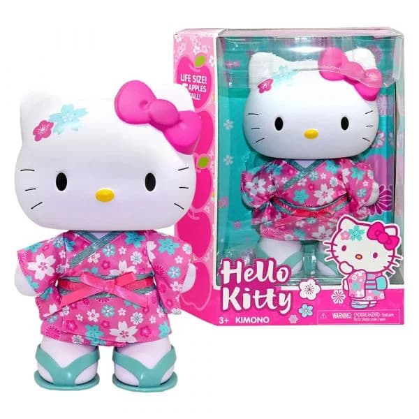 Hello Kitty Boneca Kimono Multicolor
