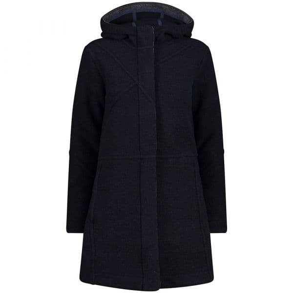 Cmp Fix Hood 31m3136 Jacket Preto 2XS Mulher