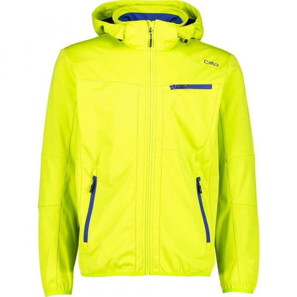 Cmp Zip Hood 32a5017 Softshell Jacket Verde S Homem