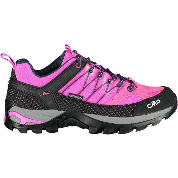 Cmp Rigel Low Wp 3q54456 Hiking Shoes Rosa 36 Mulher