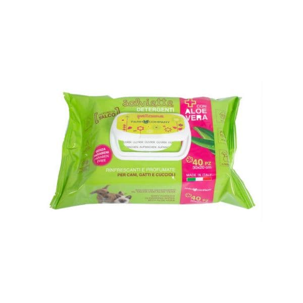 Farm Company Toalhitas Talco & Aloe Vera