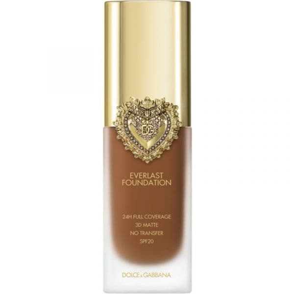 Dolce&Gabbana Flawless Everlast Foundation Maquilhagem de Cobertura Intensa com Efeito de Longa Duração SPF 20 Tom 31n Medium Deep 27 ml