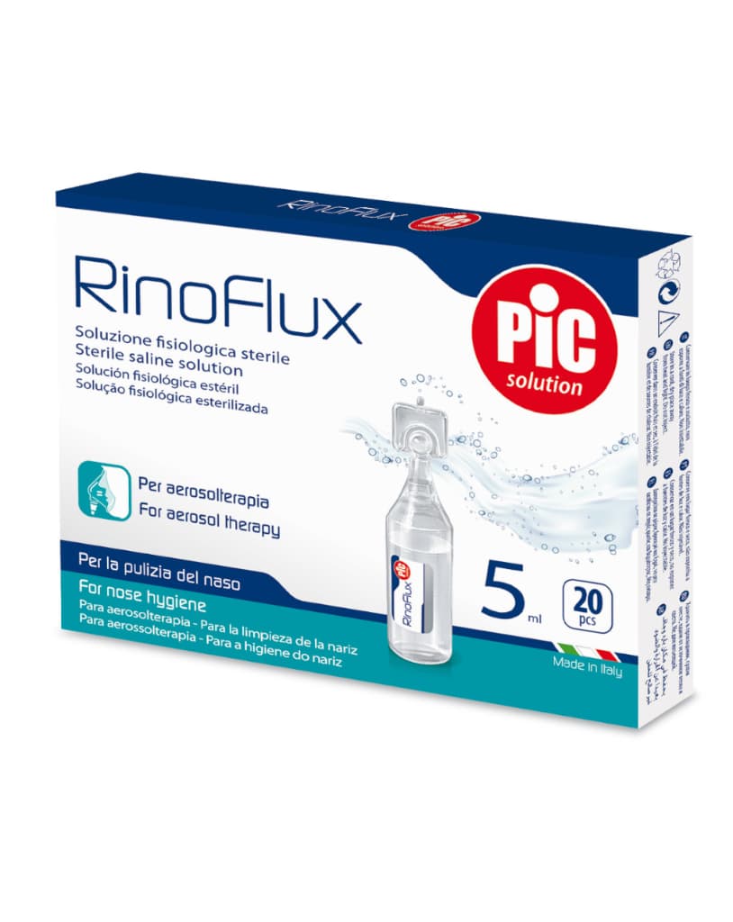 Rinoflux soro fisiologico pic 5ml cx20