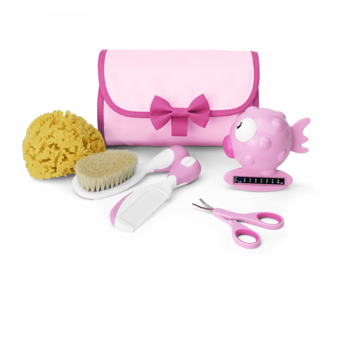 Chicco Kit O Meu Primeiro Conjunto de Higiene Rosa