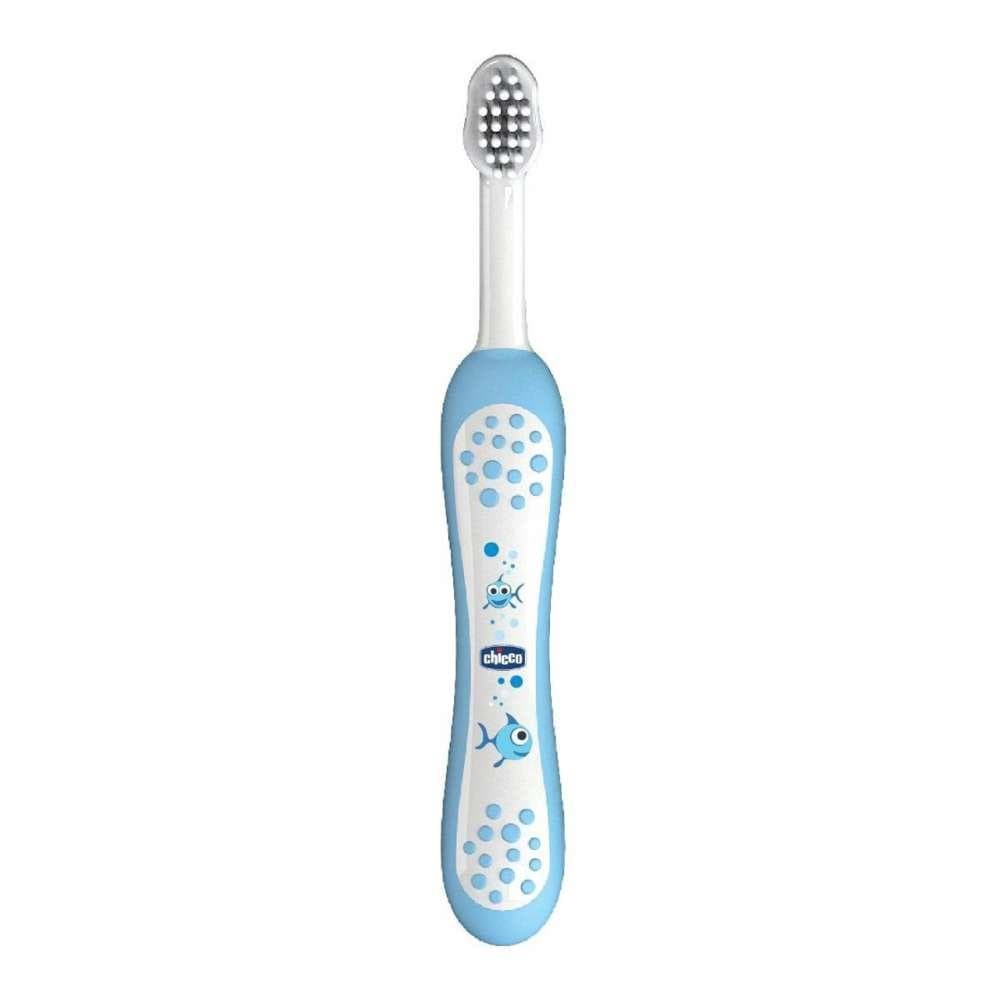 CHICCO ESCOVA DE DENTES AZUL 6-36M