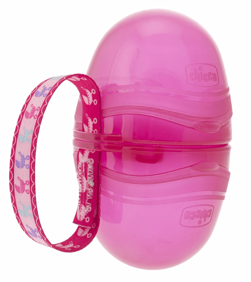 Chicco Porta Chupeta Duplo Pink