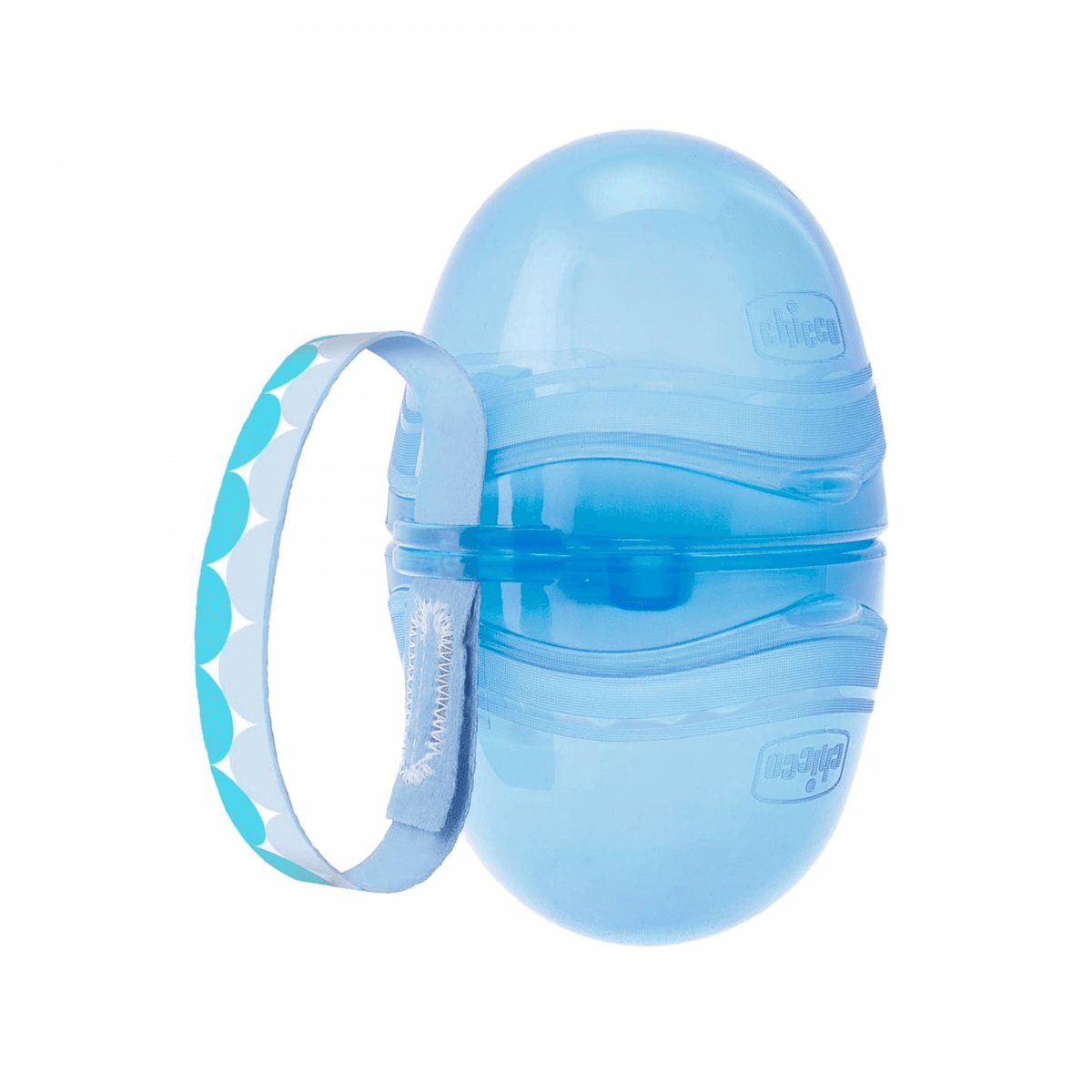 Chicco Porta Chupeta Duplo Azul