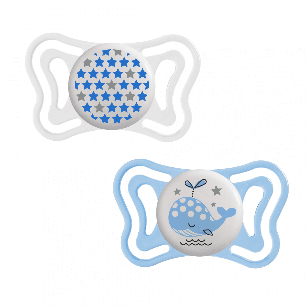 Chicco Chupeta Physio Forma Light Silicone 2-6m 2 Un. Cor: B