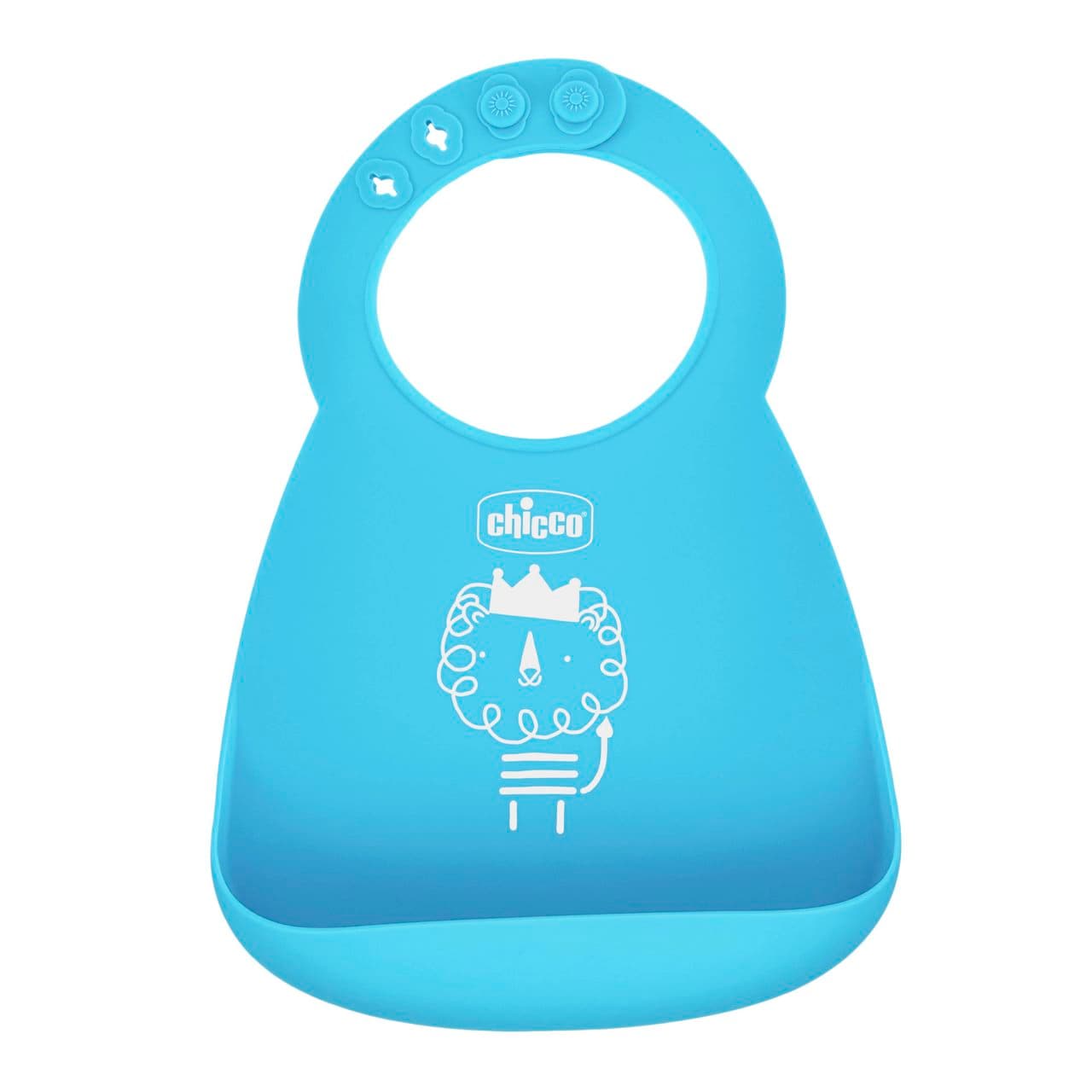 Chicco Babete Silicone Azul 6m+