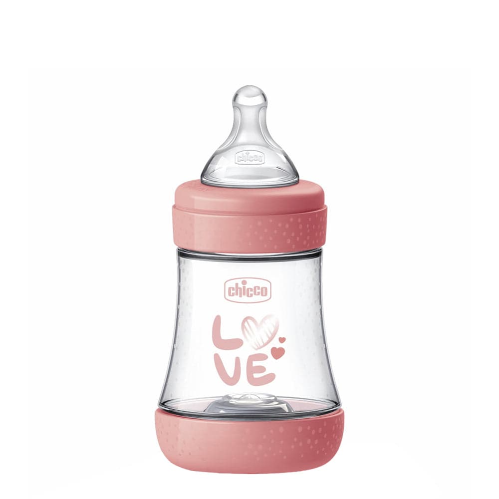 Chicco Biberão Perfect 5 Fluxo Normal 150ml Rosa
