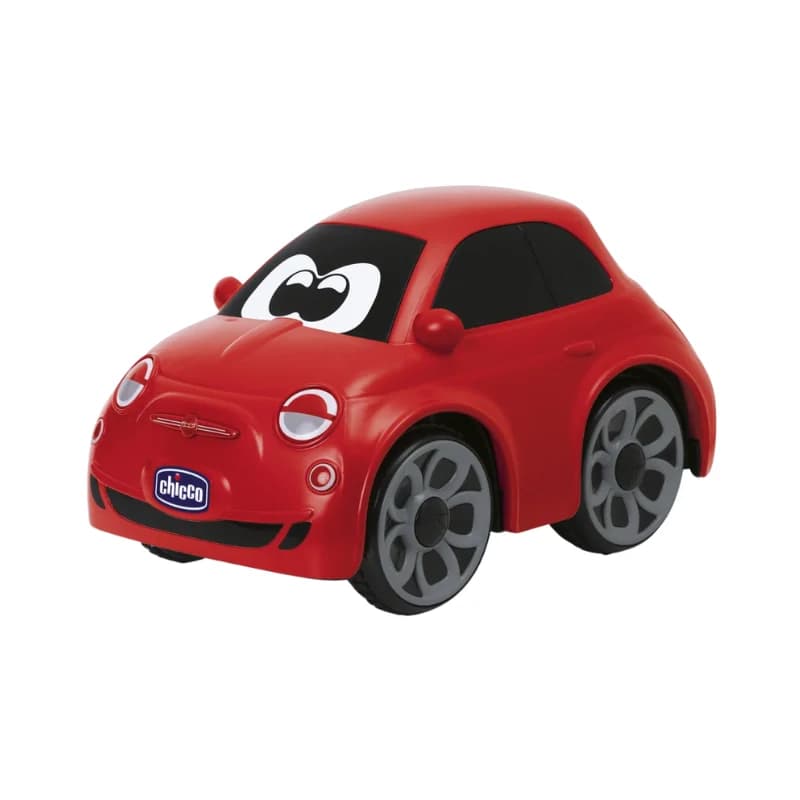 Chicco Carro Com Rádio Controle Fiat 500 Vermelho