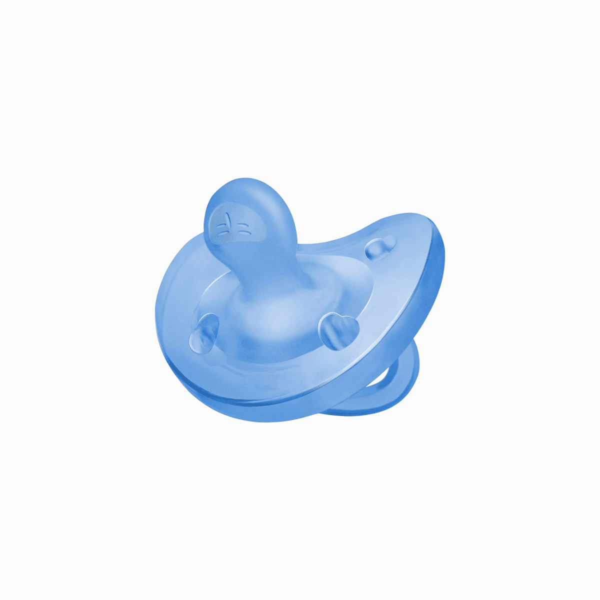 Chicco Chupeta Physio Soft Silicone Azul 6-16m