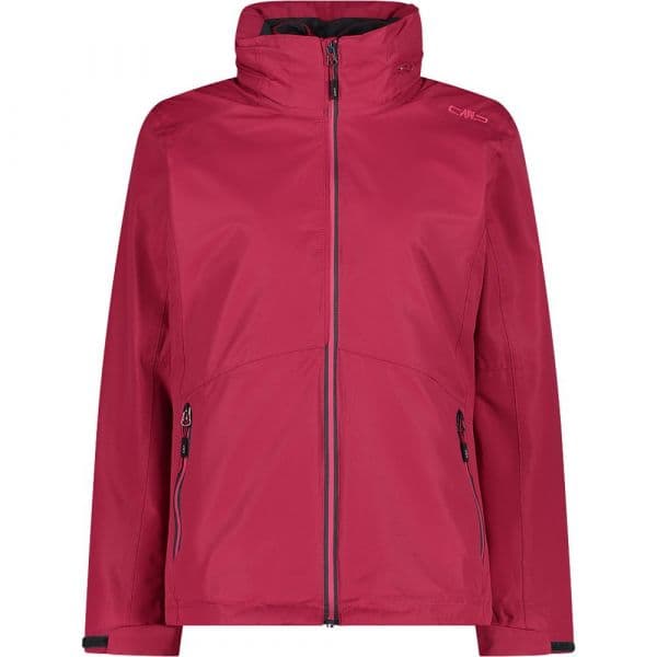 Cmp Zip Hood Detachable Inner 32z1436d Detachable Jacket Rosa S Mulher