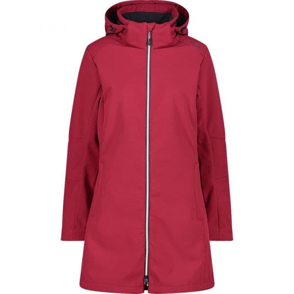 Cmp Longline 3a08326 Softshell Jacket Vermelho XS Mulher