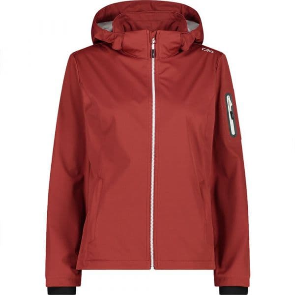 Cmp Light 39a5016 Softshell Jacket Vermelho 2XS Mulher
