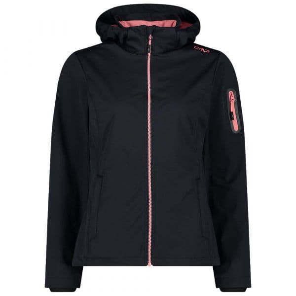 Cmp Light 39a5016 Softshell Jacket Preto 2XS Mulher