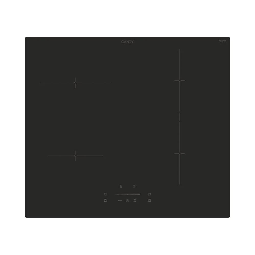 Placa de Indução Candy CTP6SC4/E14U | 59cm, Preto, Encastre