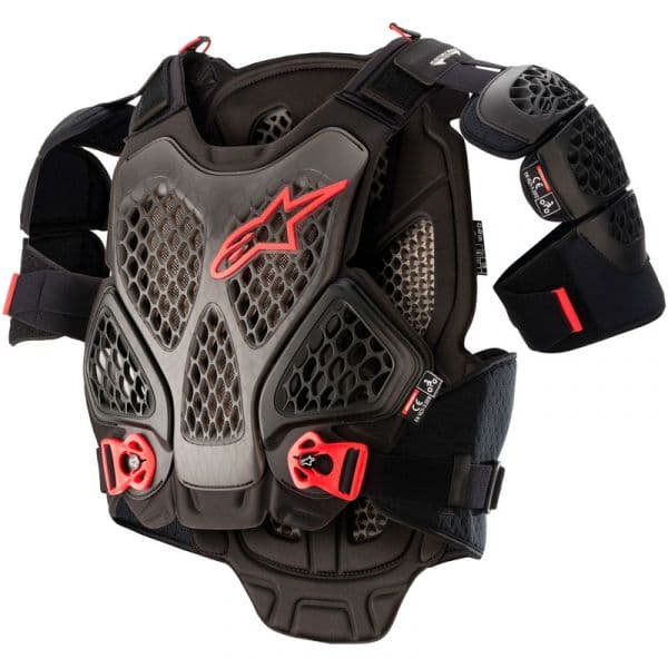Alpinestars Protecção A-6 Chest Black / Anthracite / Red m/l