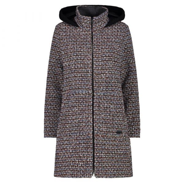 Cmp Coat Fix Hood 32m1636 Jacket Vermelho,Preto 2XS Mulher