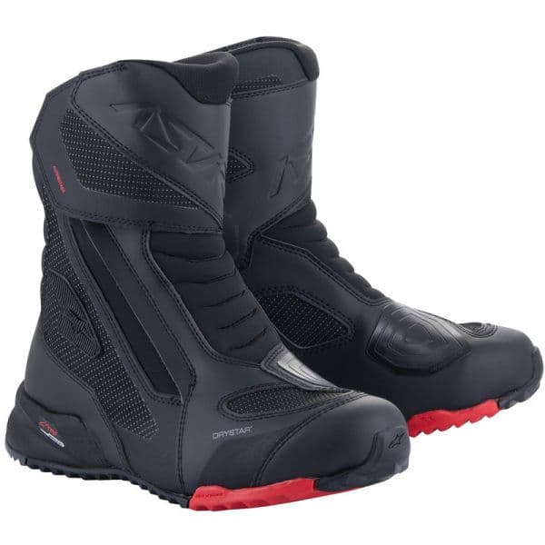 Alpinestars Botas RT-7 Drystar Black / Red 46