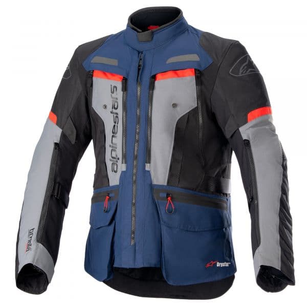 Alpinestars Casaco Bogota Pro Drystar® Dark Blue / Black / Bright Red - M