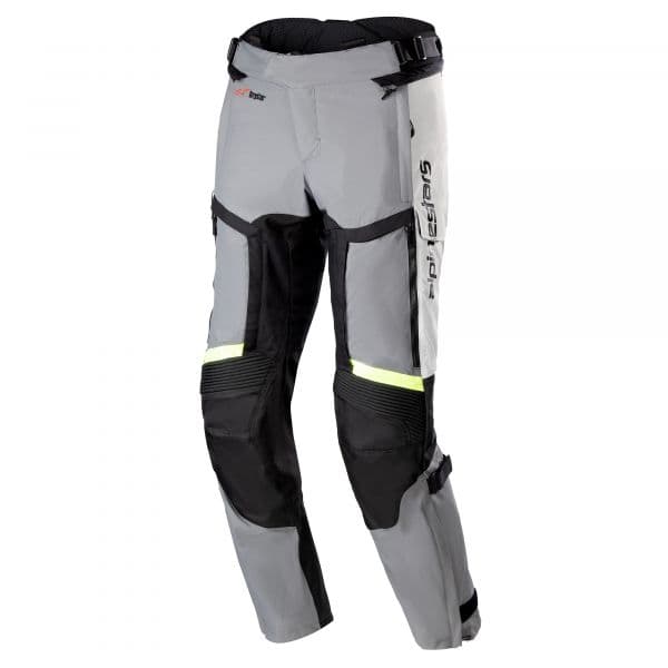 Alpinestars Calças Bogota Pro Drystar® 4 Seasons Ice Gray / Dark Gray / Yellow Fluo L