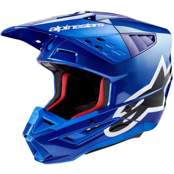 ALPINESTARS Capacete S-M5 Corp Blue Glossy M