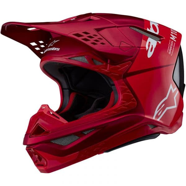 ALPINESTARS Capacete Supertech S-M10 Flood Red / Fluo Red M&G M